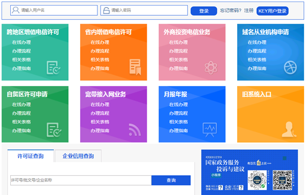 電信業務綜合管理市場系統